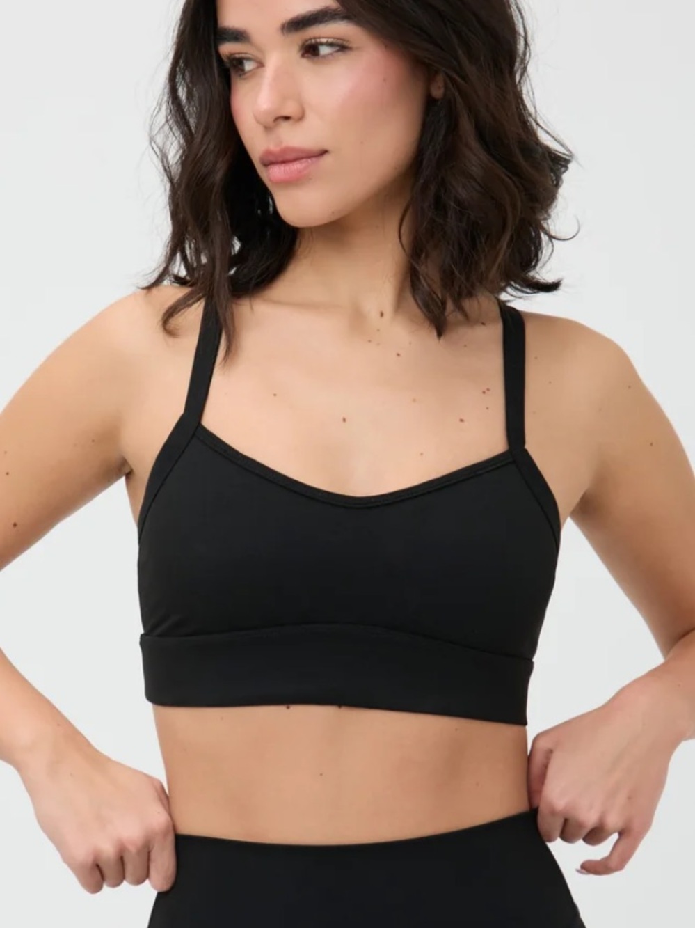 Sābe Athletic High Performance Sport Bralette - Vital Blacl